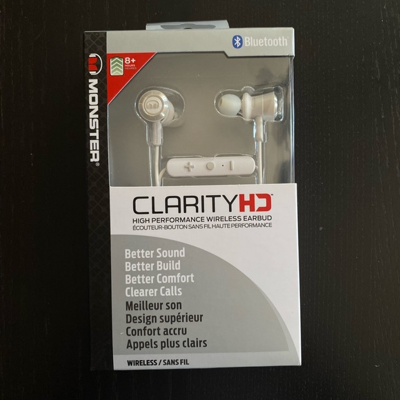 NEW Monster Clarity HD Wireless Headphones - Picture 5 of 5